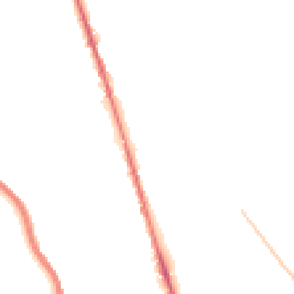 Night-time road noise heatmap for HX3 6JD