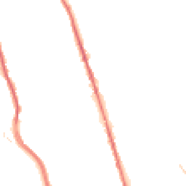 Night-time road noise heatmap for HX3 6PB
