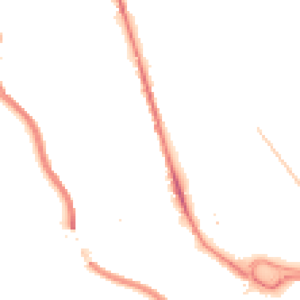 Night-time road noise heatmap for HX3 6QA