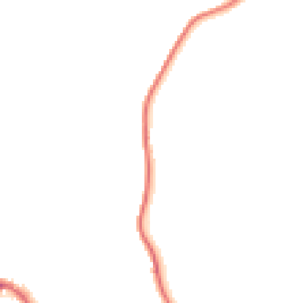 Night-time road noise heatmap for HX3 6UE