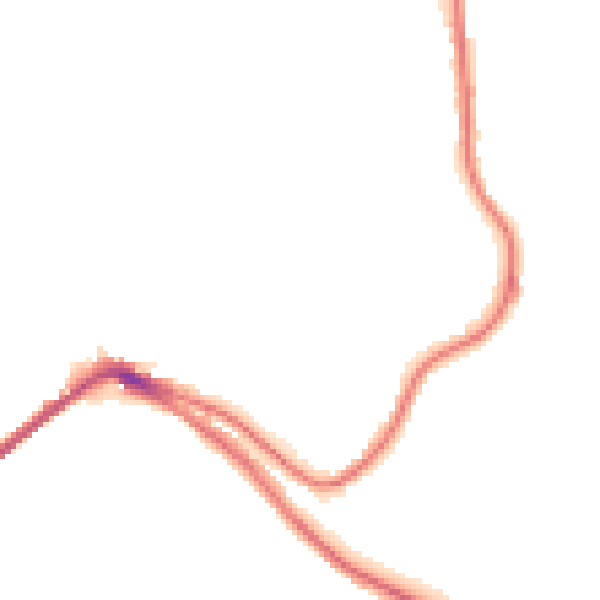 Night-time road noise heatmap for HX3 7BX