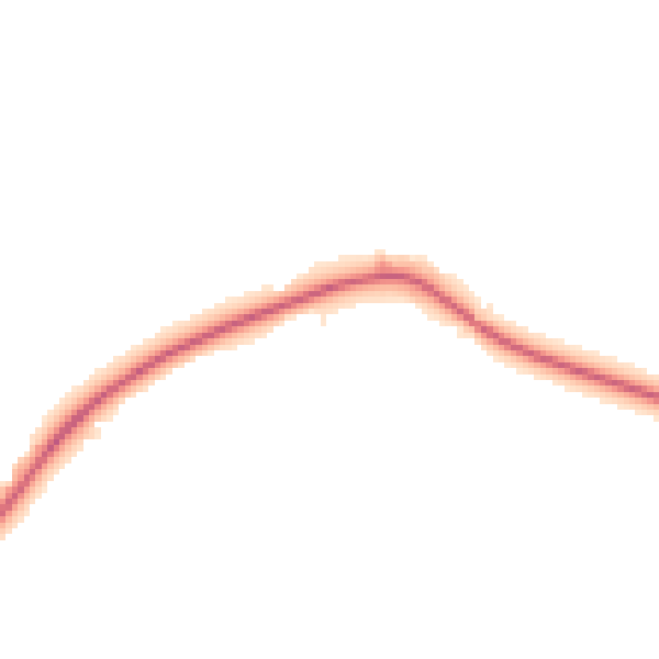 Night-time road noise heatmap for HX3 8PT