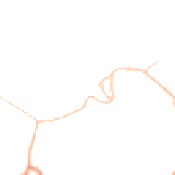 Daytime road noise heatmap for HX3 8RF