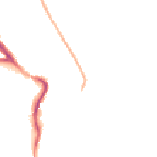 Night-time road noise heatmap for HX3 9JX