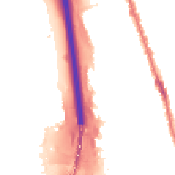 Night-time road noise heatmap for IG1 2BY