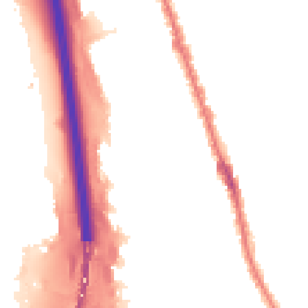 Night-time road noise heatmap for IG1 2HE