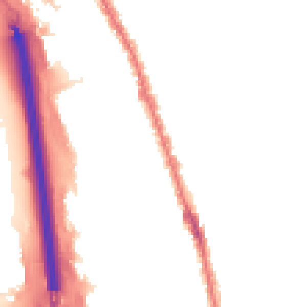 Night-time road noise heatmap for IG1 2HX