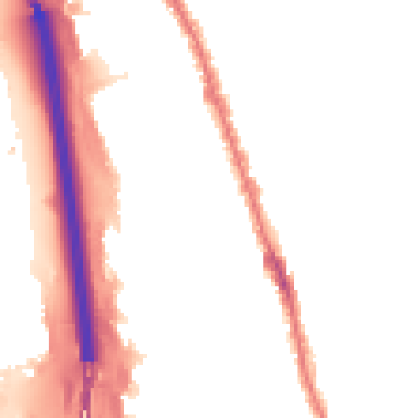 Night-time road noise heatmap for IG1 2HY