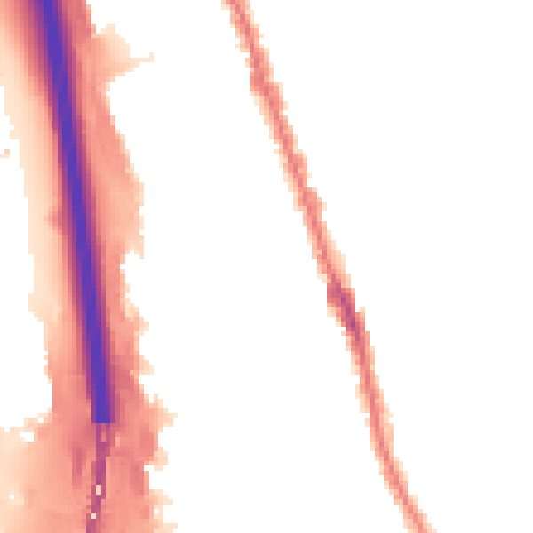 Night-time road noise heatmap for IG1 2JA