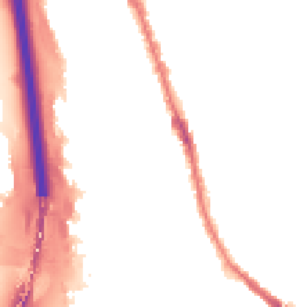 Night-time road noise heatmap for IG1 2NW