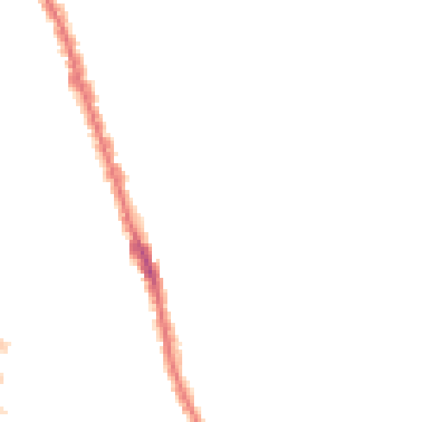 Night-time road noise heatmap for IG1 2QL