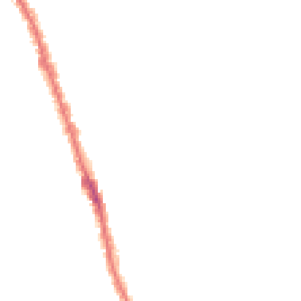 Night-time road noise heatmap for IG1 2QN
