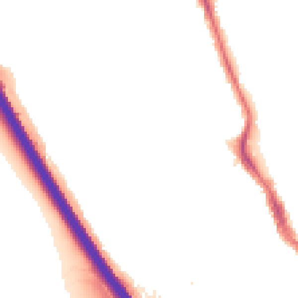 Night-time road noise heatmap for IG1 3ED