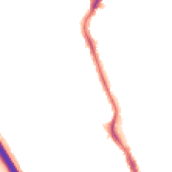 Night-time road noise heatmap for IG1 3HQ