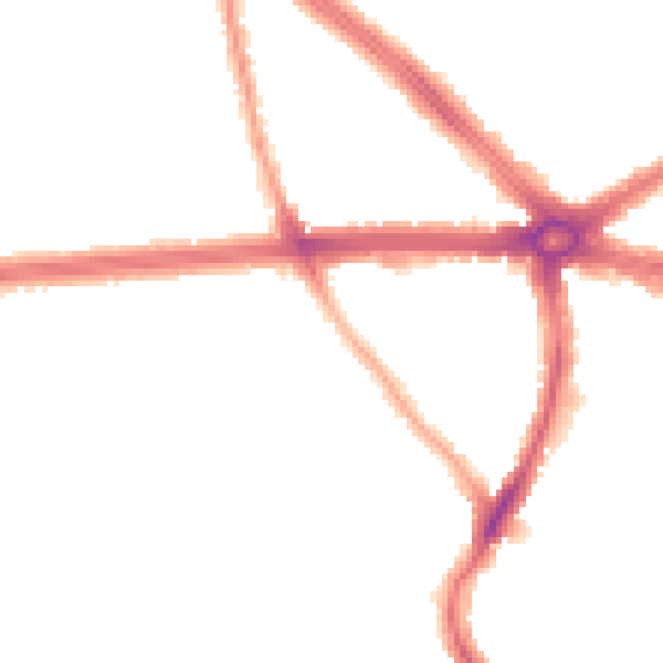 Night-time road noise heatmap for IG1 3RN
