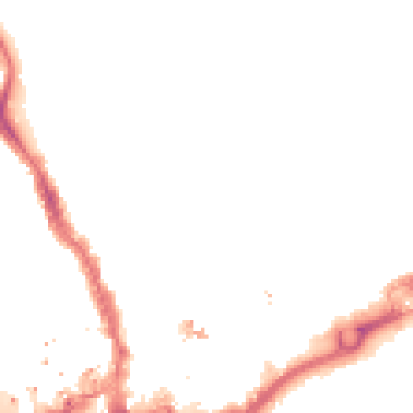 Night-time road noise heatmap for IG1 4HR