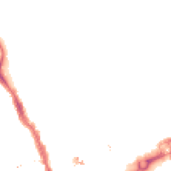 Night-time road noise heatmap for IG1 4LB