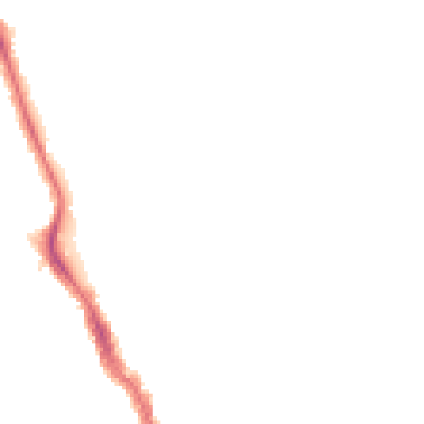 Night-time road noise heatmap for IG1 4SA