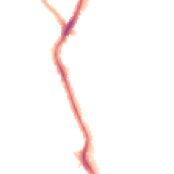 Night-time road noise heatmap for IG1 4XE