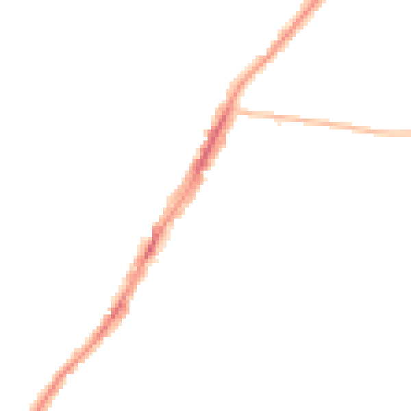 Night-time road noise heatmap for IG10 1AF