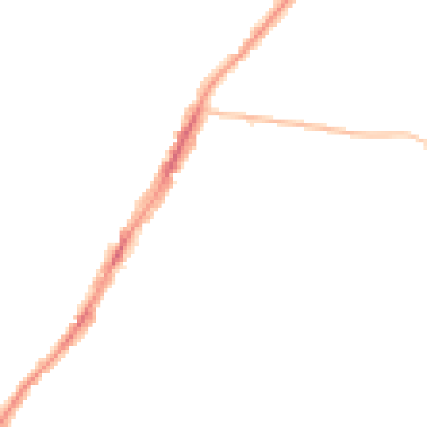 Night-time road noise heatmap for IG10 1BL