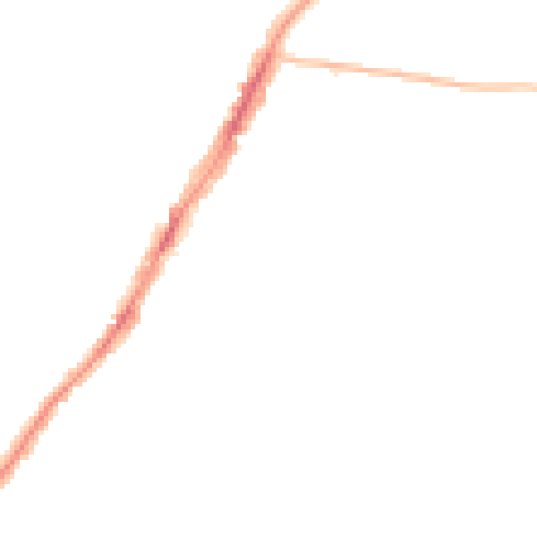 Night-time road noise heatmap for IG10 1BN