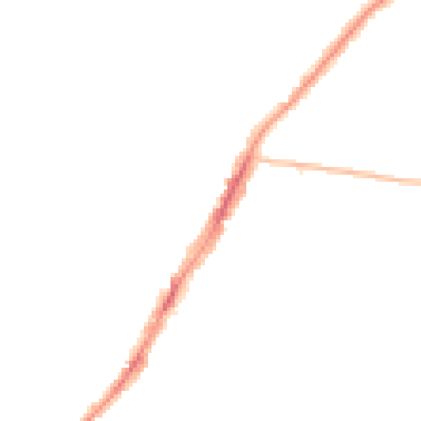 Night-time road noise heatmap for IG10 1EZ