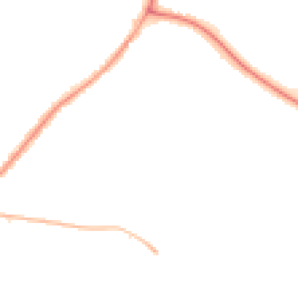 Night-time road noise heatmap for IG10 1PW