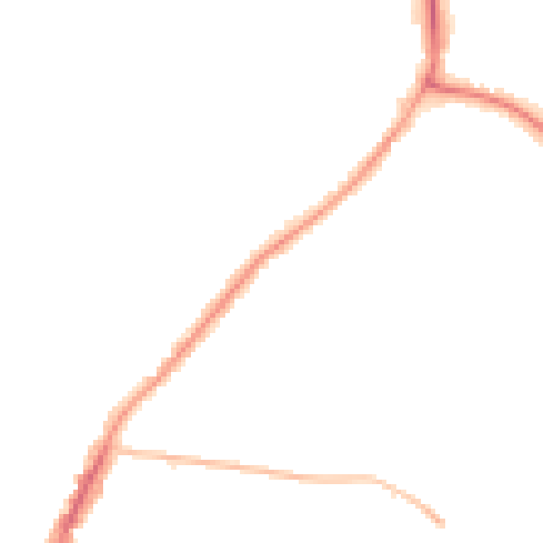 Night-time road noise heatmap for IG10 1QN