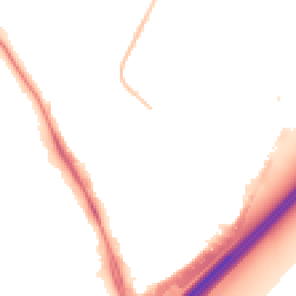 Night-time road noise heatmap for IG10 3FR