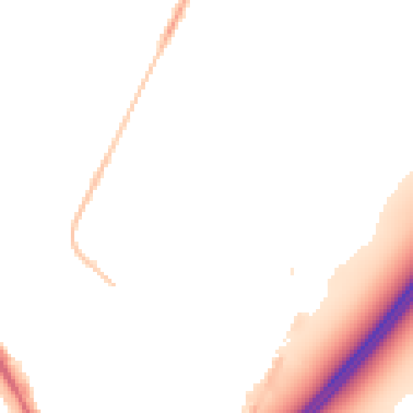 Night-time road noise heatmap for IG10 3TX