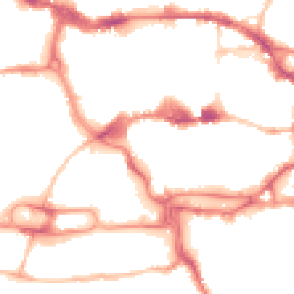 Night-time road noise heatmap for IP1 1AN