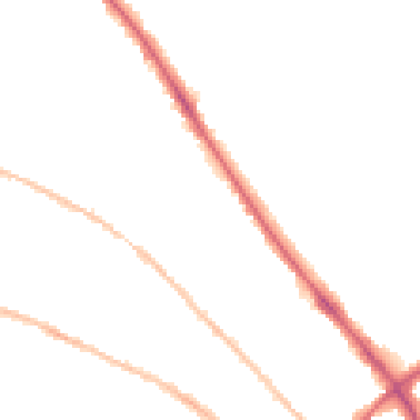 Night-time road noise heatmap for IP1 4EN