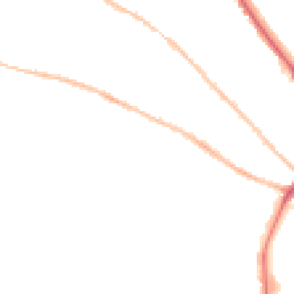 Night-time road noise heatmap for IP1 4FE