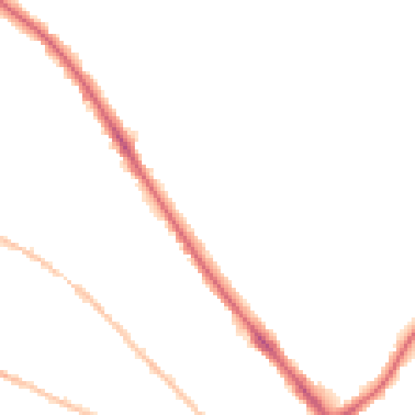 Night-time road noise heatmap for IP1 4LA