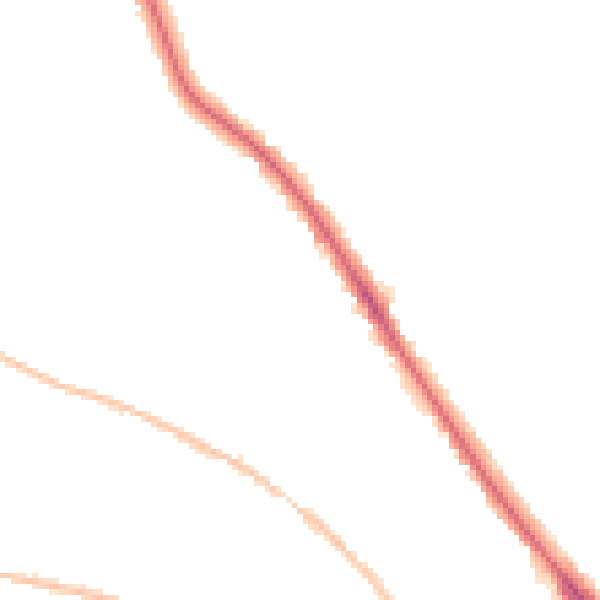 Night-time road noise heatmap for IP1 5EH