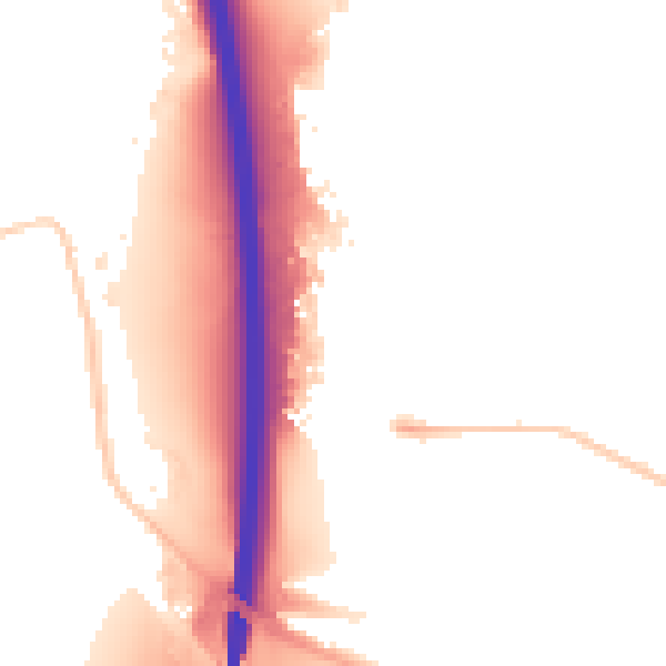 Night-time road noise heatmap for IP1 5QF