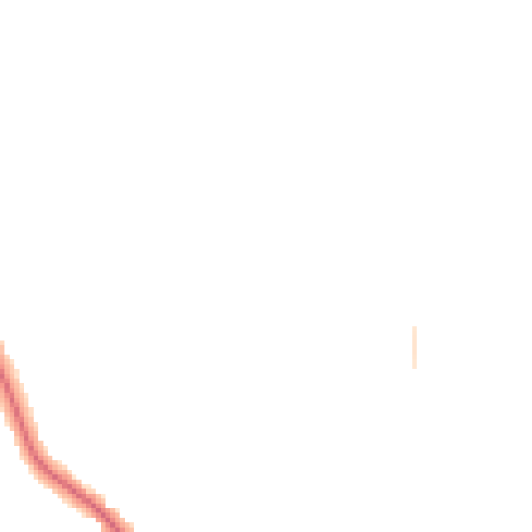 Night-time road noise heatmap for IP1 6BG