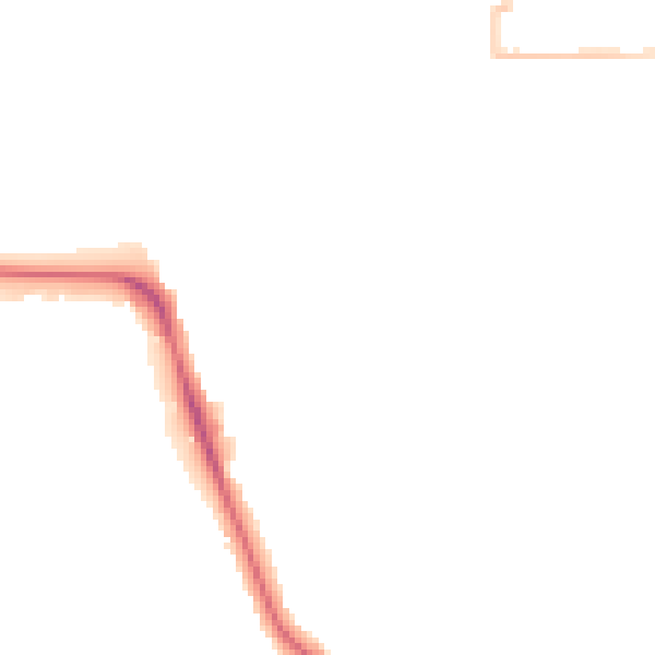 Night-time road noise heatmap for IP1 6ES