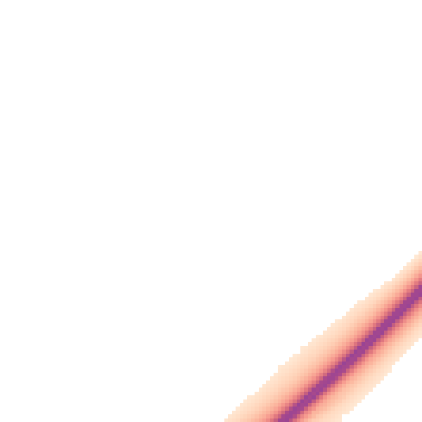 Night-time road noise heatmap for IP28 6AY