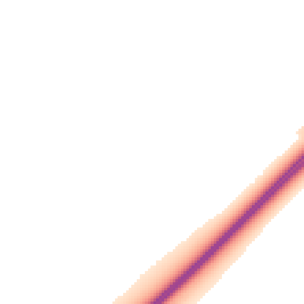 Night-time road noise heatmap for IP28 6BE