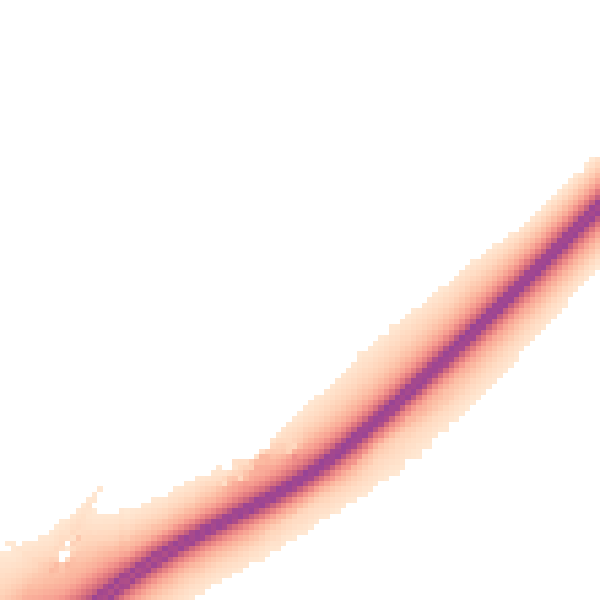 Night-time road noise heatmap for IP28 6BJ