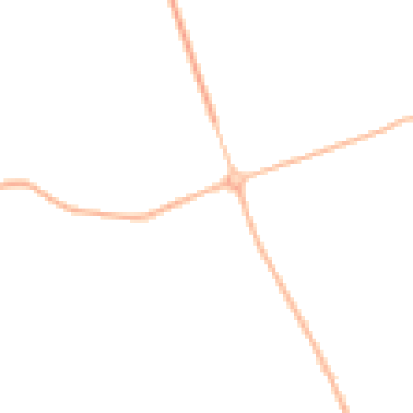 Night-time road noise heatmap for IP28 6BY