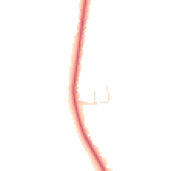 Daytime road noise heatmap for IP28 6DR