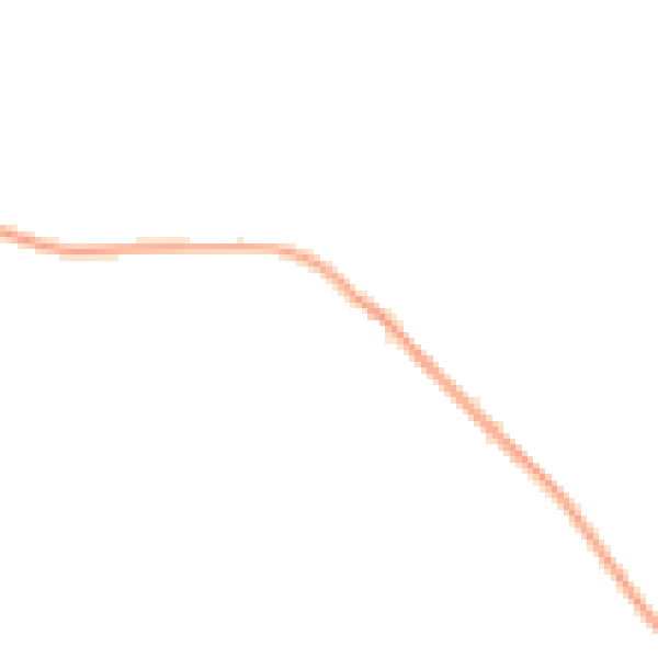 Night-time road noise heatmap for IP28 6EQ
