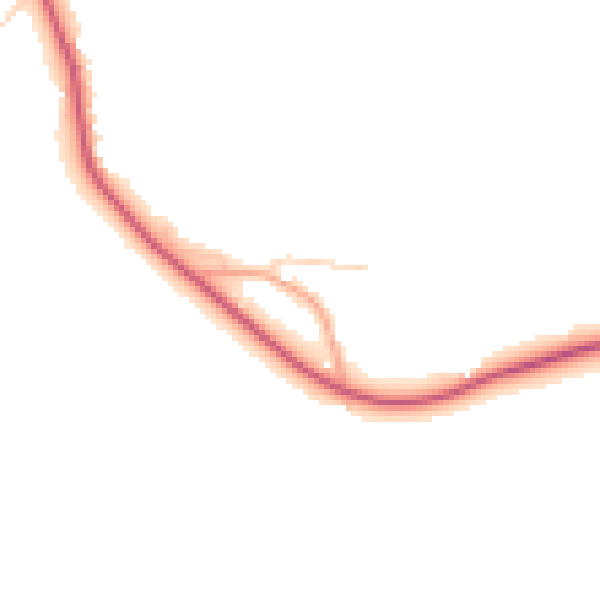 Daytime road noise heatmap for IP28 6HR
