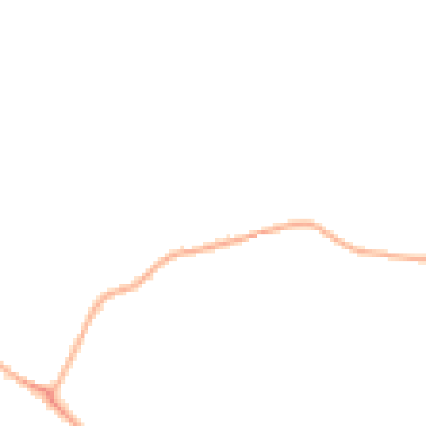Night-time road noise heatmap for IP28 6HY