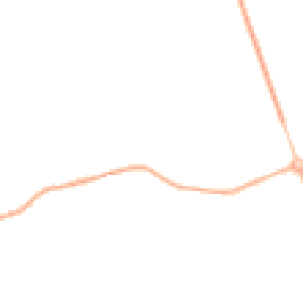 Night-time road noise heatmap for IP28 6JH