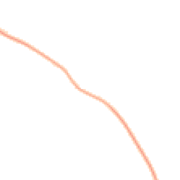 Night-time road noise heatmap for IP28 6LS