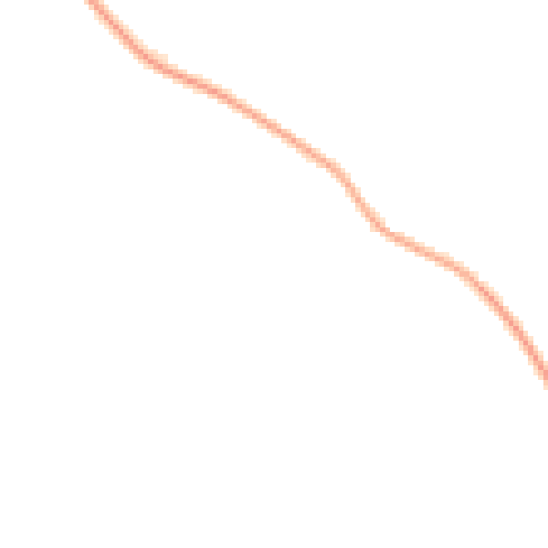 Night-time road noise heatmap for IP28 6LZ